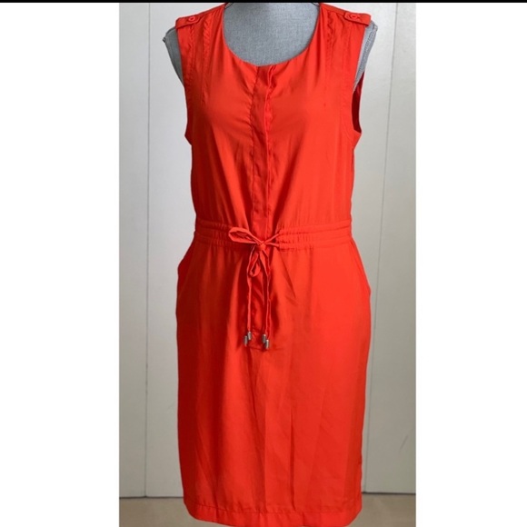 W118 by Walter Baker Orange Sleeveless Dress - Picture 2 of 9